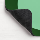 Tapis De Souris Cercle - Vert dégradé et Vert foncé (Coin)