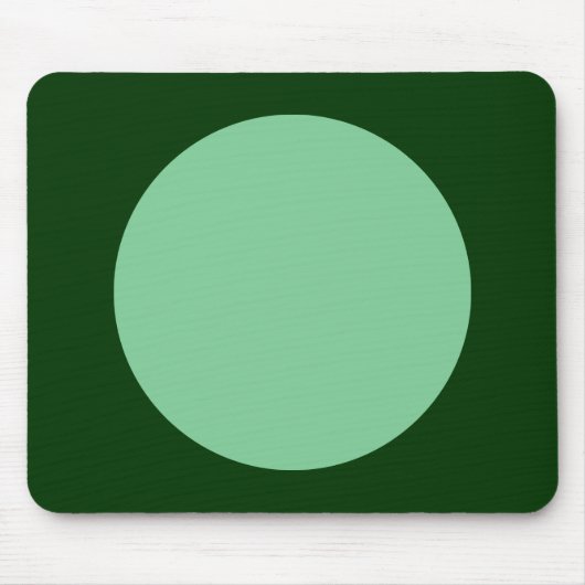 Tapis De Souris Cercle - Vert dégradé et Vert foncé (Devant)