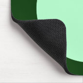 Tapis De Souris Cercle - Vert Fantôme et Vert Dk (Coin)