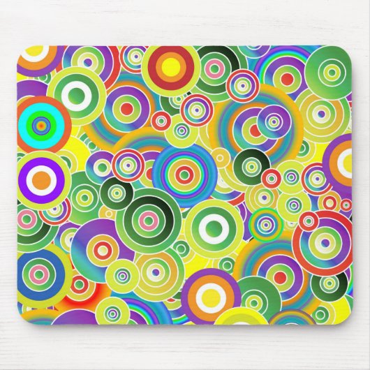 Tapis de souris Cercles (Devant)