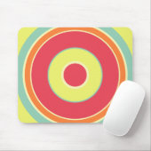 Tapis De Souris Cercles colorés 01 (Avec souris)
