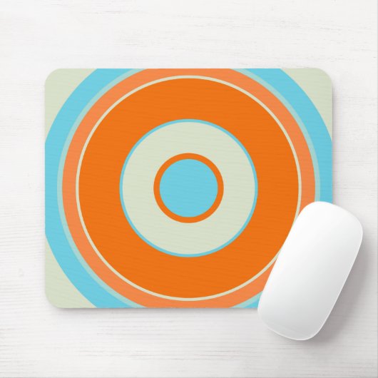 Tapis De Souris Cercles colorés 03 (Avec souris)