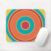 Tapis De Souris Cercles colorés 05 (Avec souris)