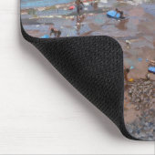 Tapis De Souris Cercles dans le sable Sidmouth 2007 (Coin)