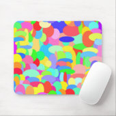 Tapis De Souris Cercles de couleur Mousepad (Avec souris)