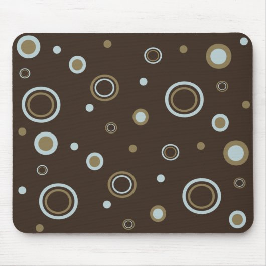 Tapis De Souris Cercles de Deco (Devant)