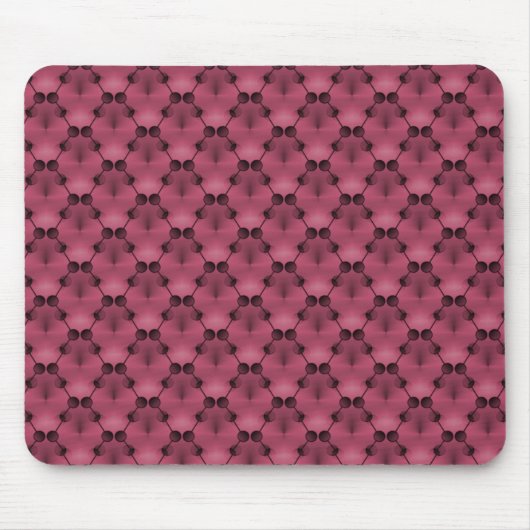 Tapis De Souris Cercles de funk roses profond Mousepad (Devant)