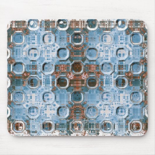 Tapis De Souris Cercles de verre mousepad (Devant)