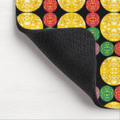 Tapis De Souris Cercles d'étoiles (Coin)