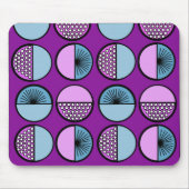 Tapis De Souris Cercles et étoiles (Devant)