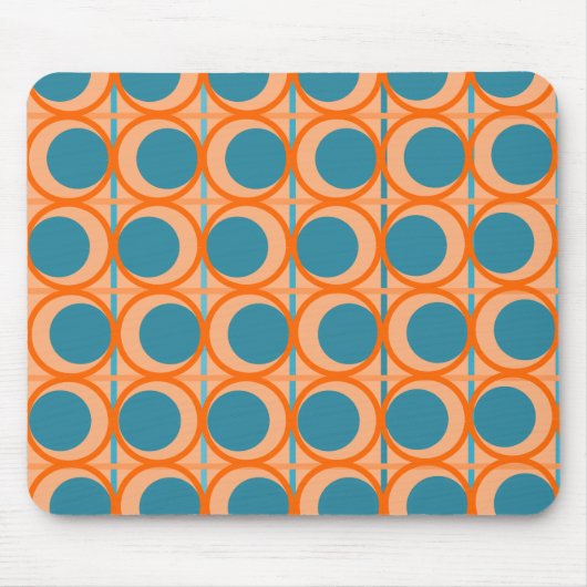 Tapis De Souris Cercles et lignes MCM (Devant)
