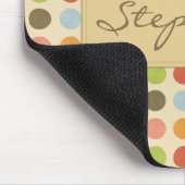 Tapis De Souris Cercles fanés (Coin)