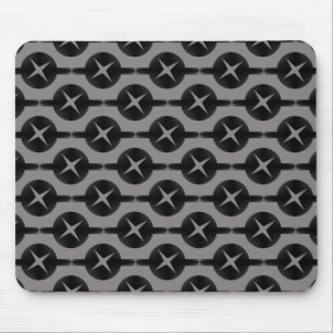 Tapis De Souris Cercles gris rares Mousepad