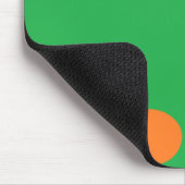 Tapis De Souris Cercles multicolores en vert (Coin)