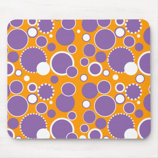 Tapis De Souris Cercles & Points (Devant)