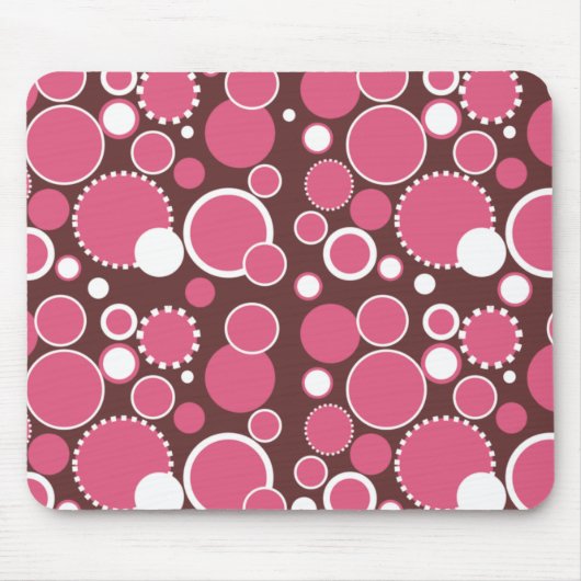 Tapis De Souris Cercles & Points (Devant)
