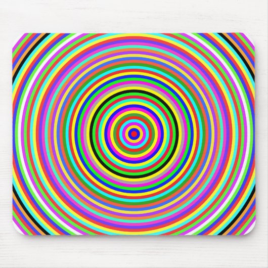 Tapis De Souris cercles spectraux 5000 (Devant)
