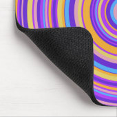 Tapis De Souris Cercles vibrants (Coin)