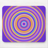 Tapis De Souris Cercles vibrants (Devant)