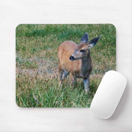 Tapis De Souris Cerf - (Avec souris)