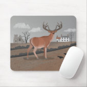 Tapis De Souris Cerf (Avec souris)