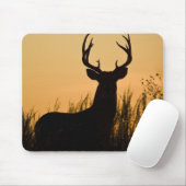 Tapis De Souris cerf à queue blanche (Odocoileus virginianus) (Avec souris)