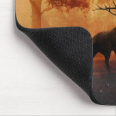 Tapis De Souris Cerf au coucher du soleil (Coin)