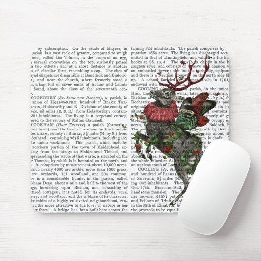 Tapis De Souris Cerf aux fraises (Avec souris)
