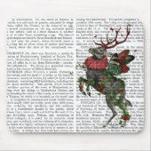 Tapis De Souris Cerf aux fraises (Devant)