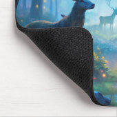 Tapis De Souris Cerf dans la forêt enchantée (Coin)
