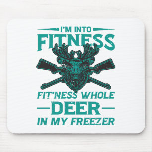 Tapis De Souris Cerf Dans Mon Congélateur - amateur de chasse