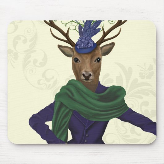 Tapis De Souris Cerf et Fascinateur 2 (Devant)