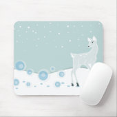 Tapis De Souris Cerf neigeux (Avec souris)