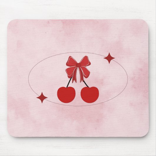 Tapis De Souris Cerise (Devant)