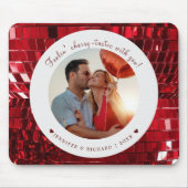 Tapis De Souris Cerise Codée personnalisée Saint Valentin (Devant)