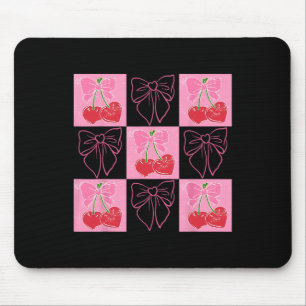 Tapis De Souris Cerise Coquette Vérifiée Amour Toi Cerise Beaucoup