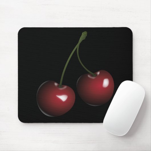 Tapis De Souris Cerises (Avec souris)