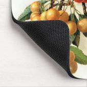 Tapis De Souris Cerises botaniques Imprimer (Coin)