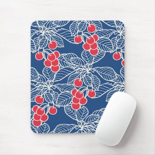 Tapis De Souris Cerises de terril Mousepad (Avec souris)