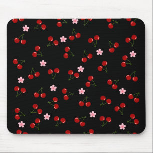 Tapis De Souris Cerises foncées