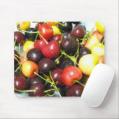 Tapis De Souris Cerises Mousepad (Avec souris)