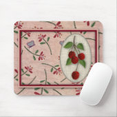 Tapis De Souris Cerises Mousepad (Avec souris)