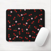 Tapis De Souris Cerises noires (Avec souris)