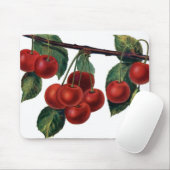 Tapis De Souris Cerises rouges (Avec souris)