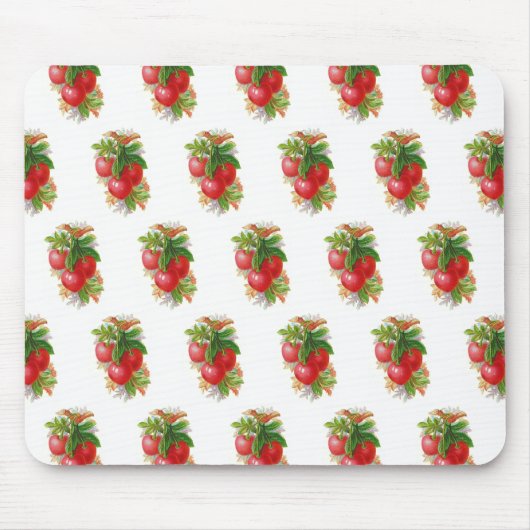 Tapis De Souris Cerises vintages (Devant)