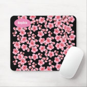 Tapis De Souris cerisier rose kawaii (Avec souris)