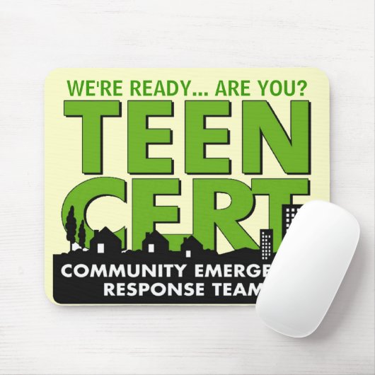 Tapis De Souris CERT Mousepad d'ado (Avec souris)