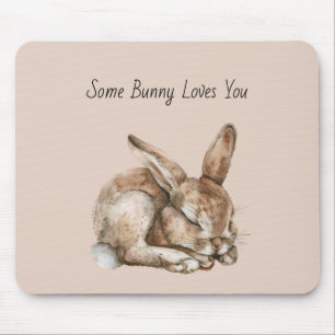 Tapis De Souris Certain Lapin T'aime