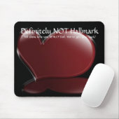 Tapis De Souris Certainement PAS Hallmark Mousepad (Avec souris)