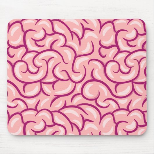 Tapis De Souris Cerveau anatomique (Devant)